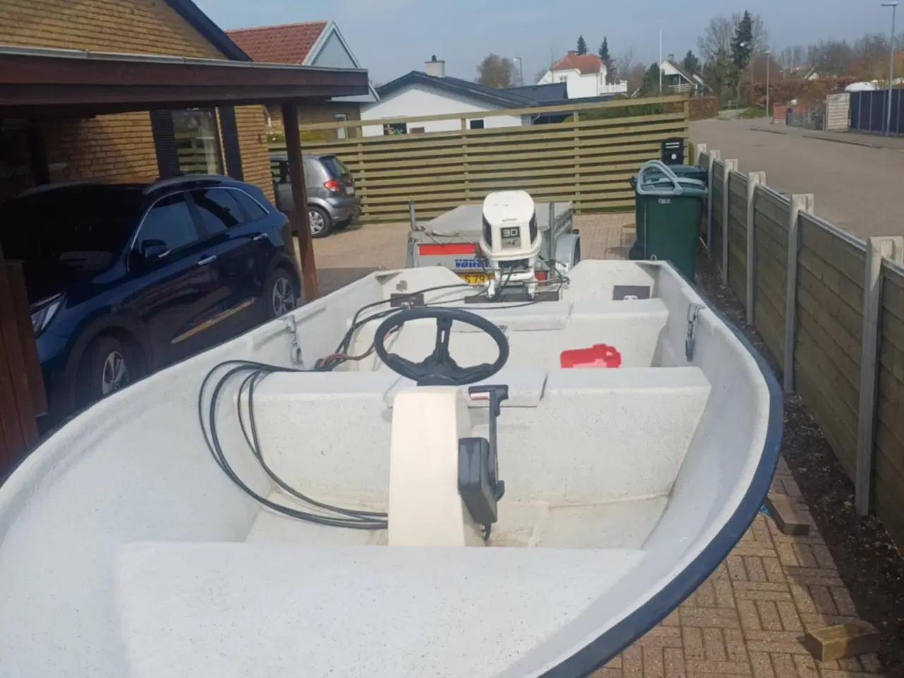 Billede 4 - Jolle Jante 14" incl 30hk Johnson + 8HK Evenrude +