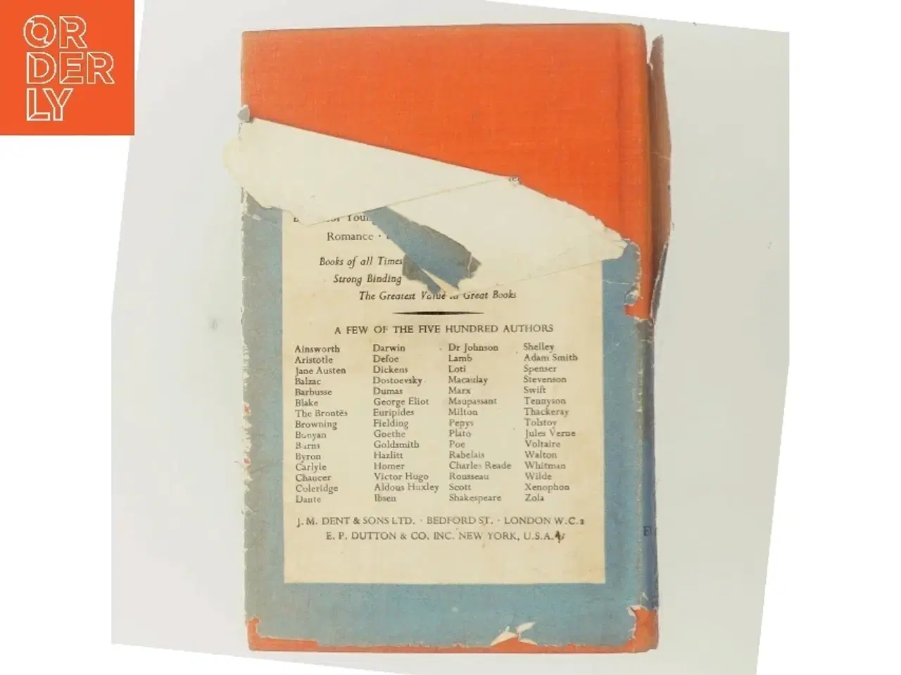 Billede 3 - Edmund Burke bog fra Everyman's Library af Edmund Burke (Bog)