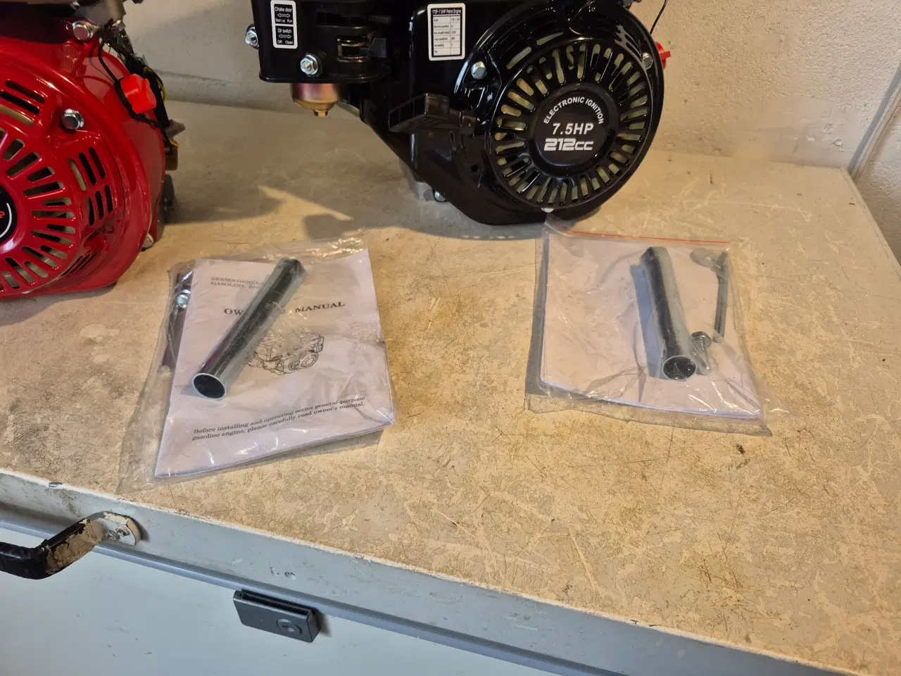 Billede 6 - HELT NYE "Honda motor" Loncin 212 cm 7.5 Hk. 20 mm