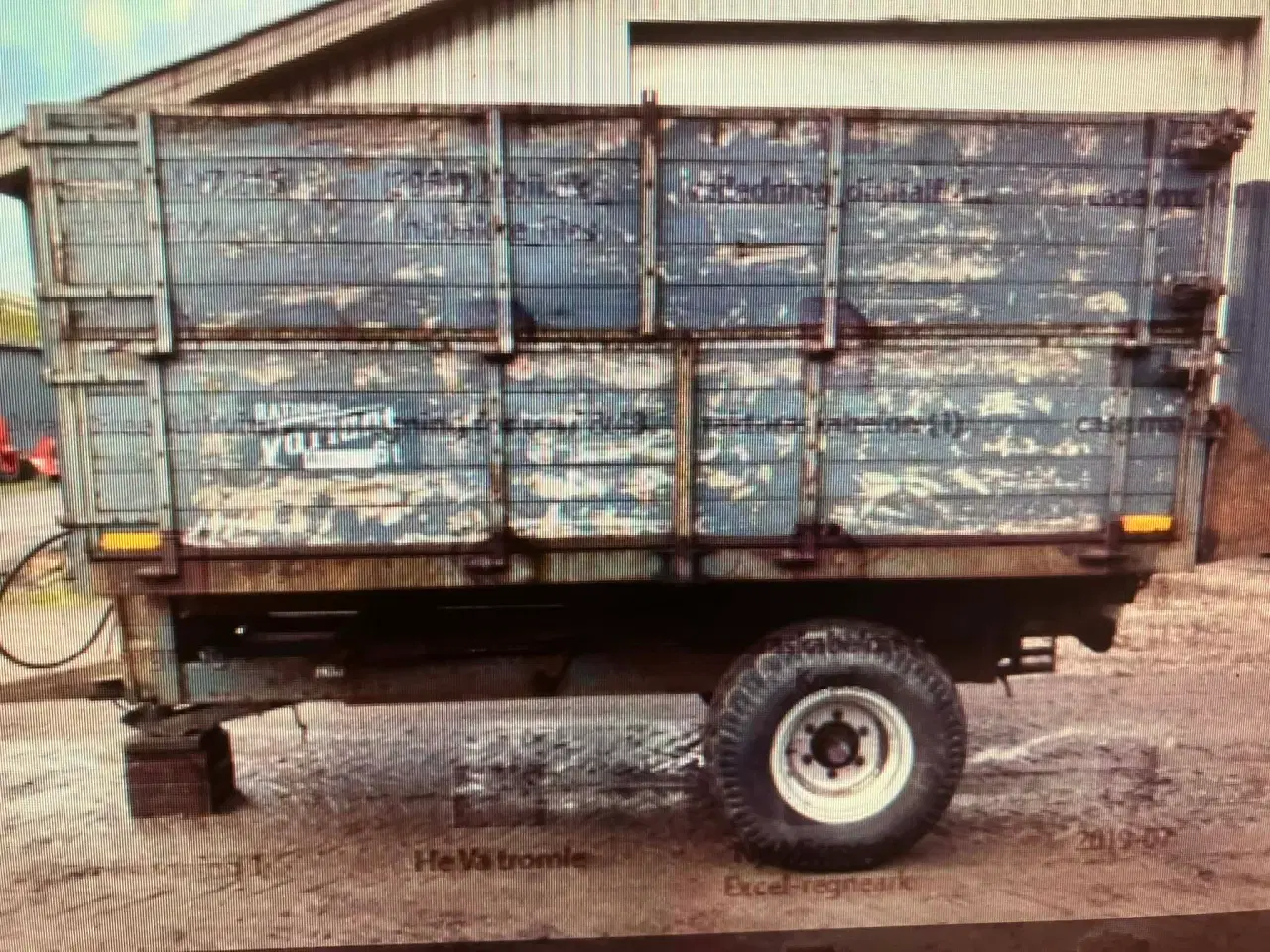 Billede 1 - 6 tons Rational højtipvogn