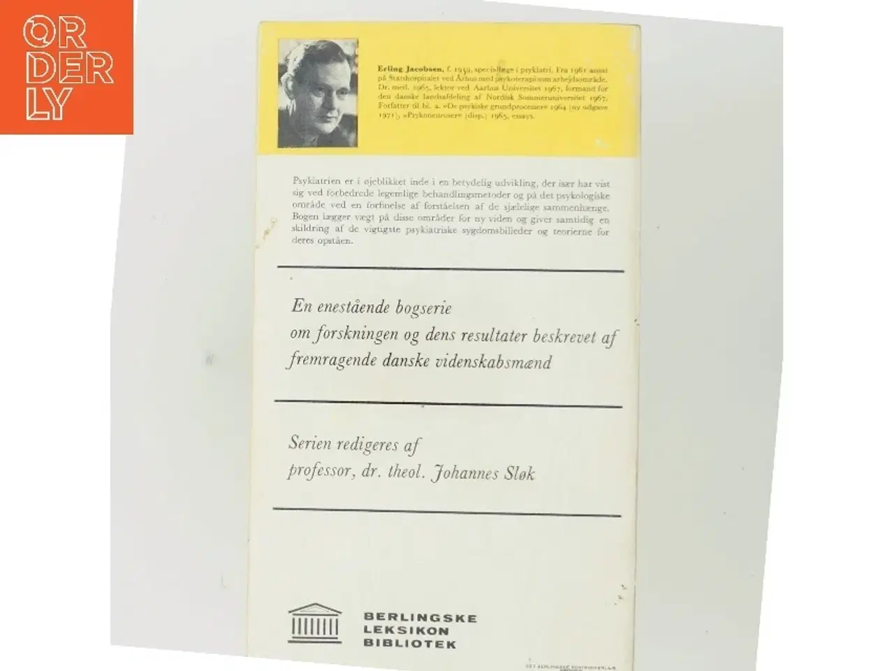 Billede 3 - Menneskets psykiske sygdomme af Erling Jacobsen (Bog)