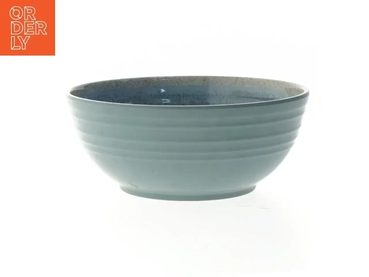 Billede 1 - Rund blå skål fra Sundream (str. Ø 15 cm)