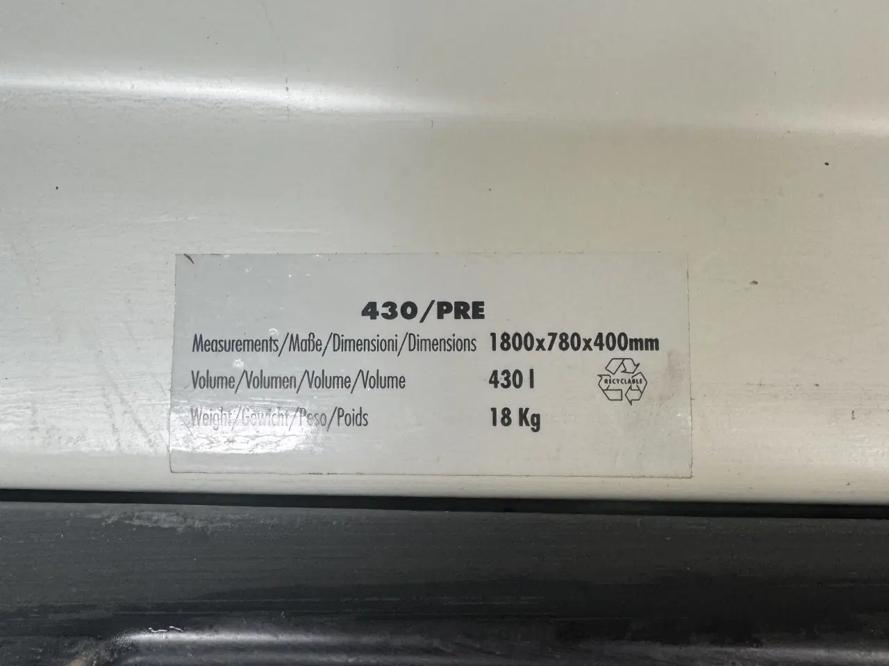 Billede 4 - Tagboks med Thule tagbøjler 