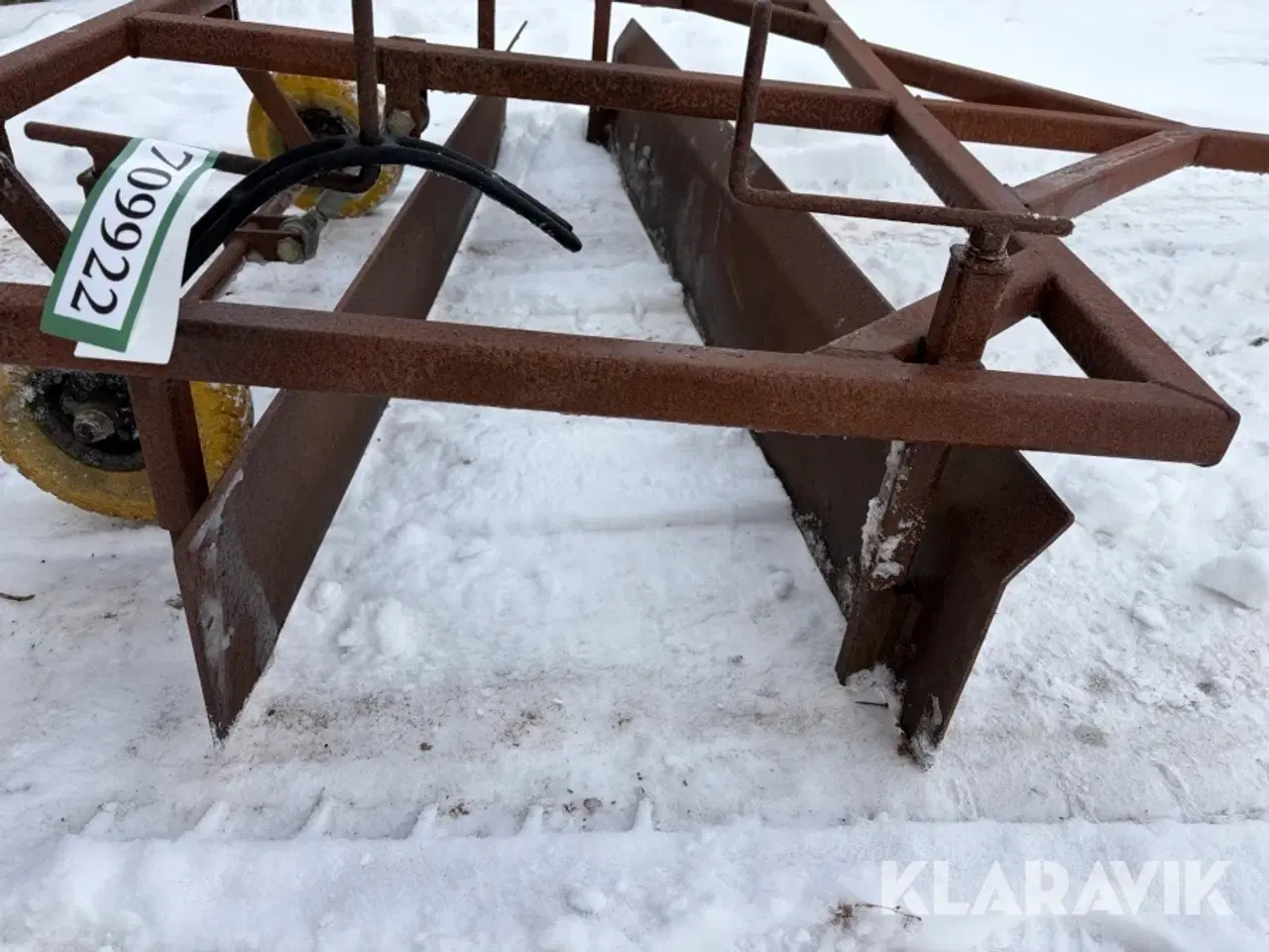 Billede 7 - Stige skraber med rive specialfremstillet