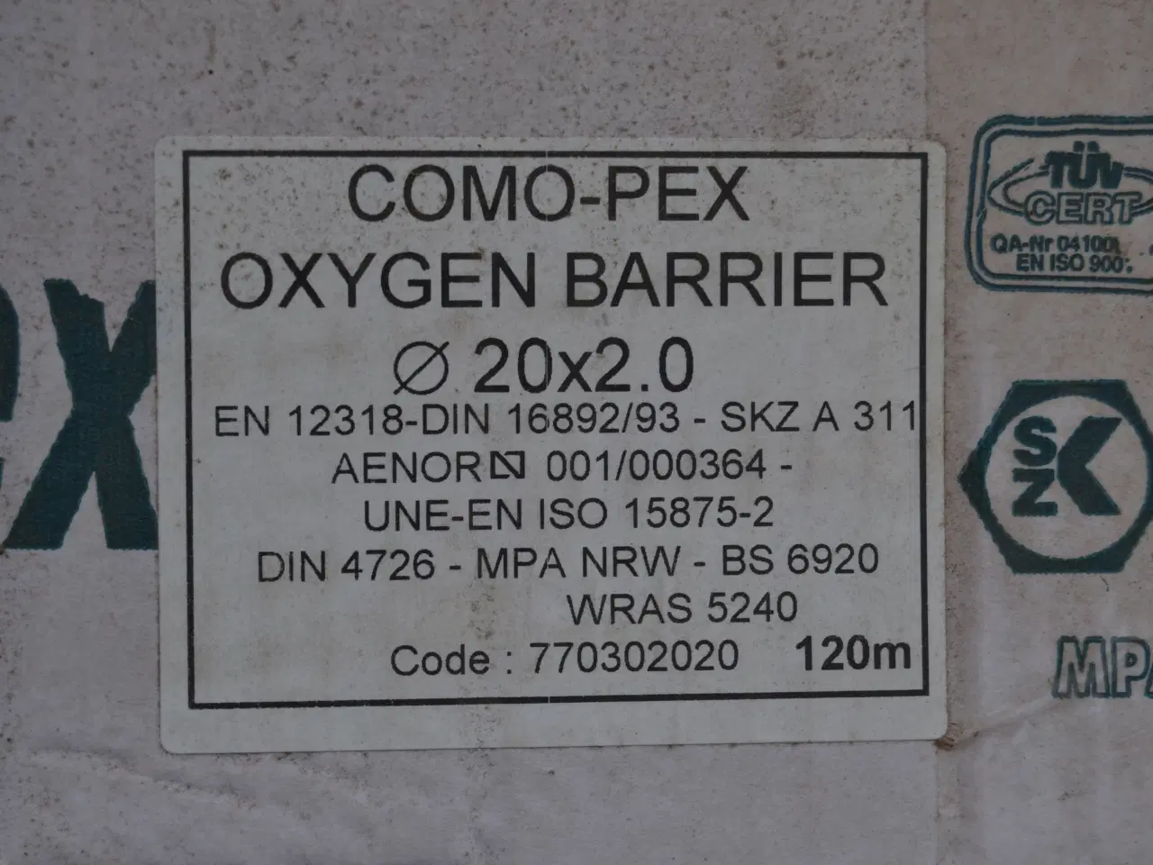 Billede 2 - 45m Pexrør i en god kvalitet.