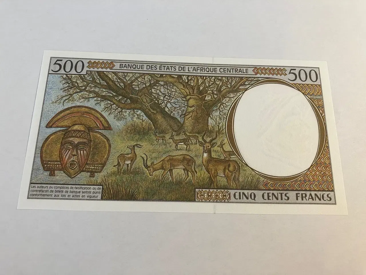 Billede 2 - 500 Francs Central African States