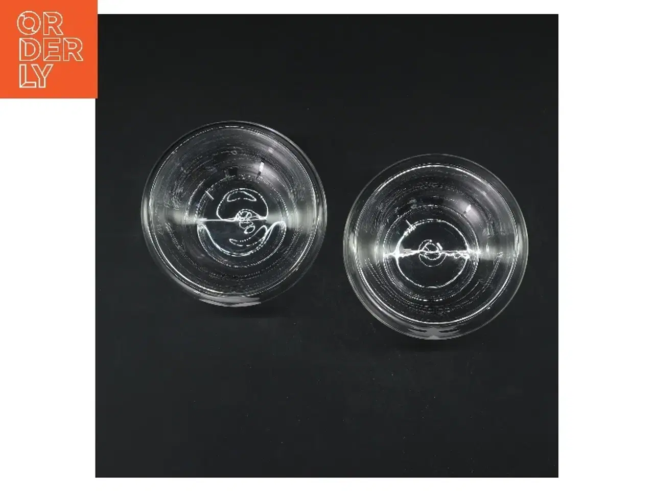 Billede 2 - Små glasskåle med hjerte og stjerne (str. Ø 9,5 cm)