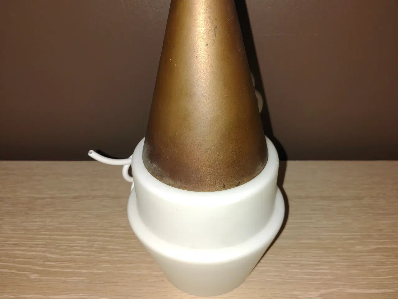 Billede 2 - Flot loftpendel i mat glas