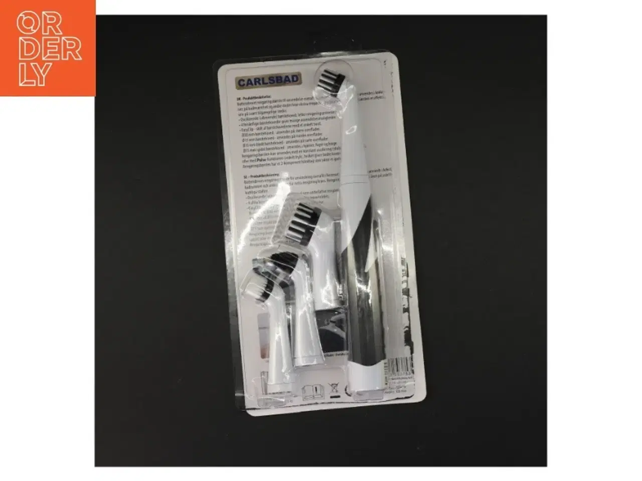 Billede 1 - Elektriske rengøringsbørster fra Carlsbad (str. 25 x 4 cm)