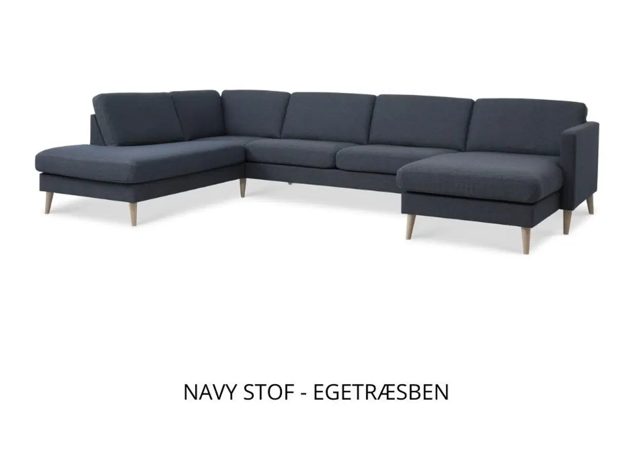 Billede 5 - Ny u-sofa stof eller læder. 