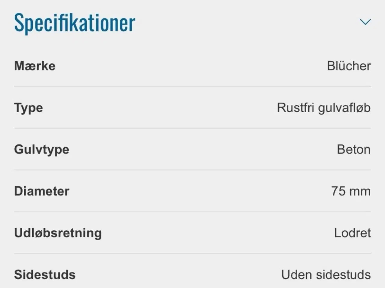 Billede 7 - Blucher boligafløb billigt 