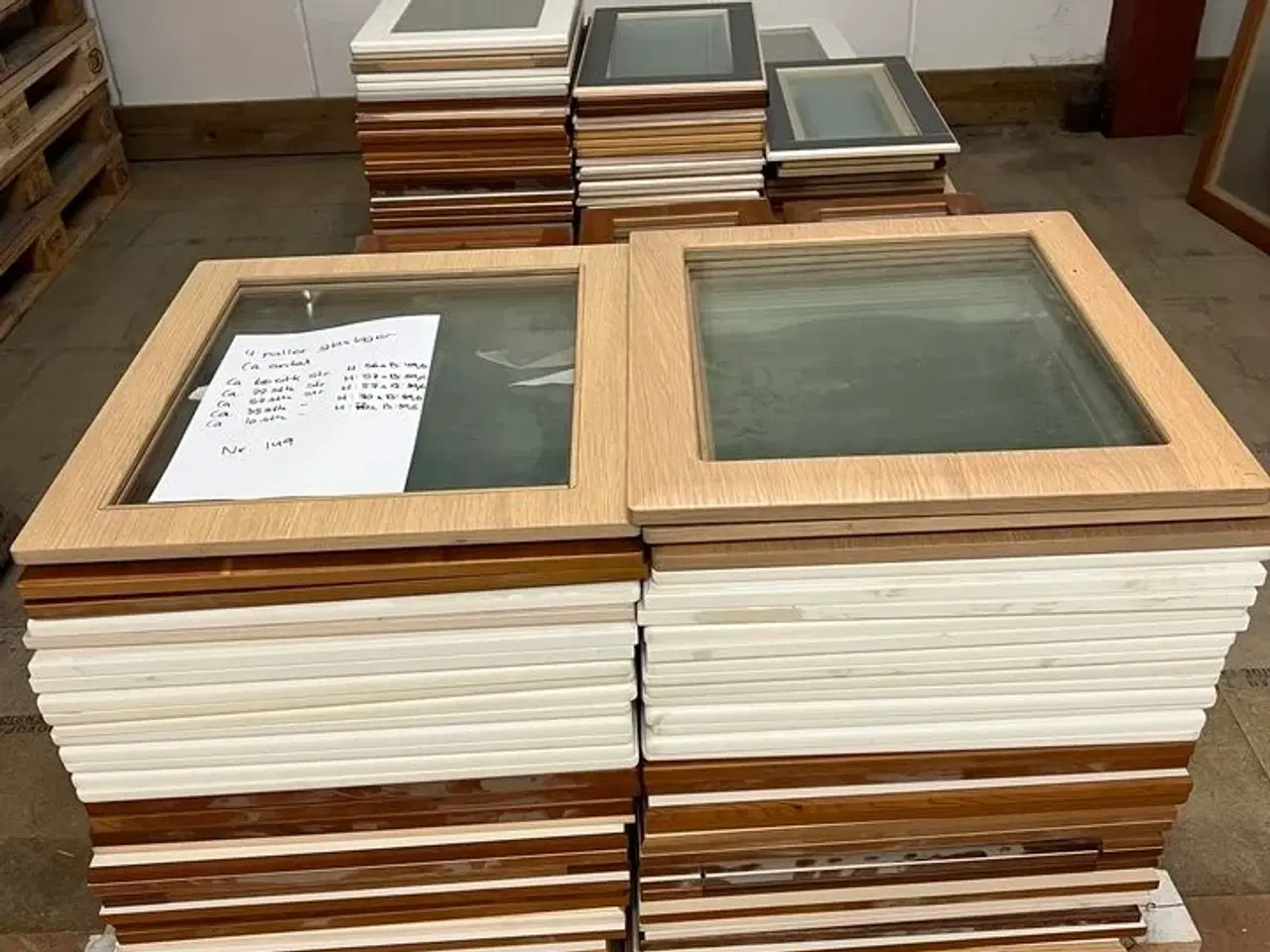 Billede 6 - 4 paller diverse blandede glaslåger