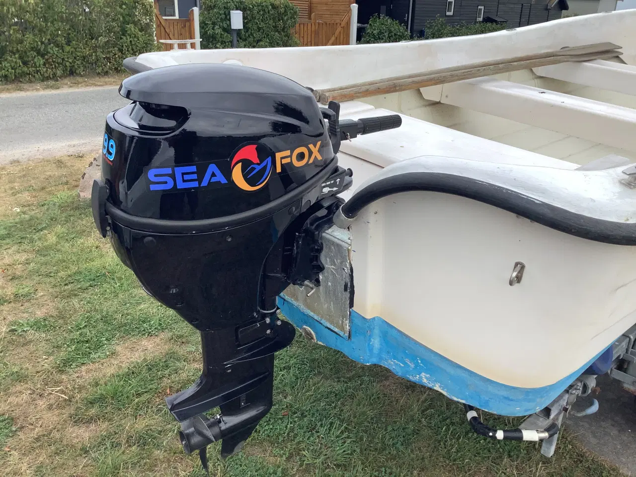 Billede 7 - 14fods Ryds jolle 465 med motor og trailer