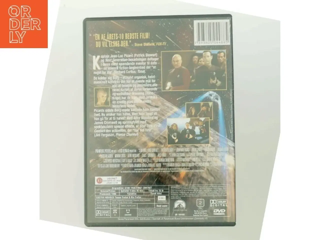 Billede 3 - Star Trek First Contact (1996) [DVD] med Patrick Stewart (DVD)