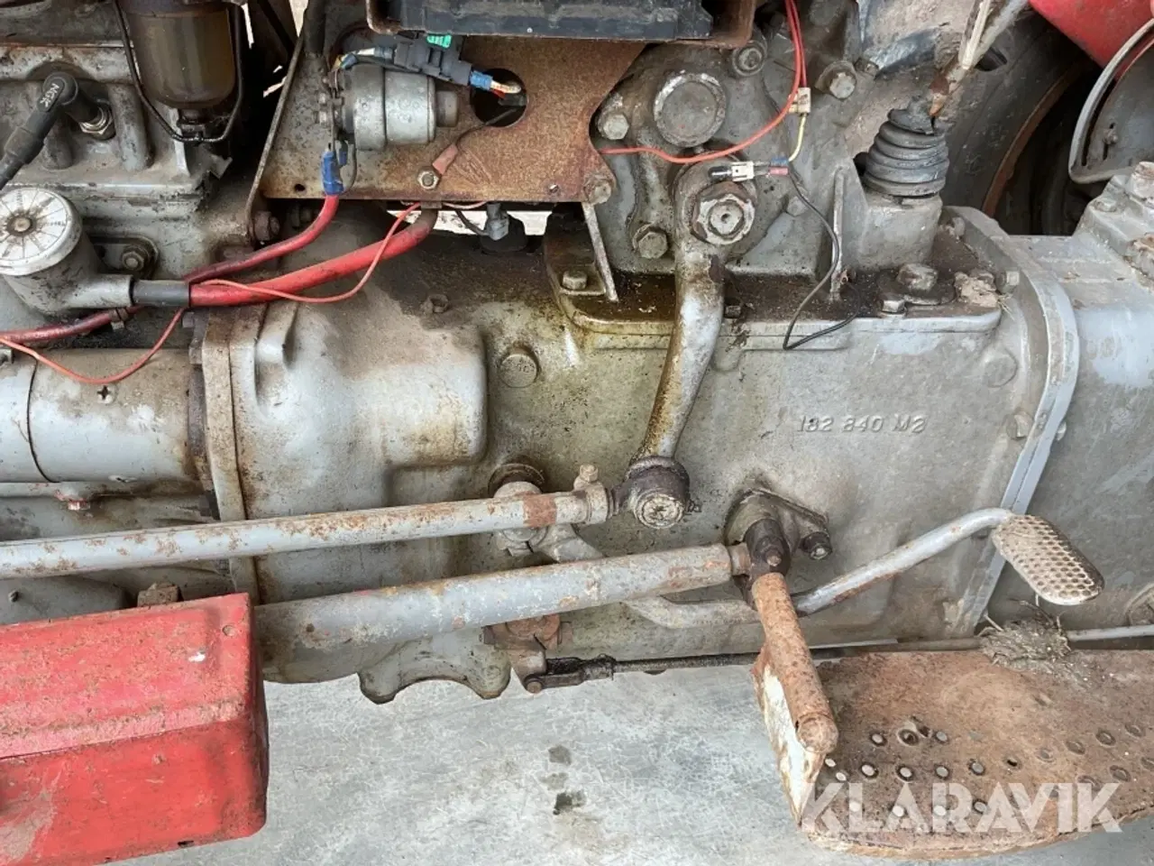 Billede 12 - Veterantraktor Massey Ferguson 35