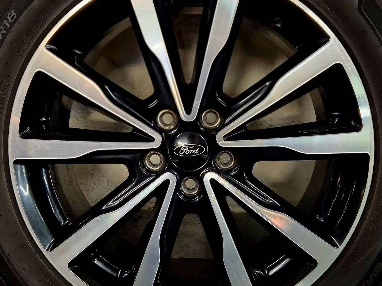 Billede 1 - FORD KUGA / S-MAX ORIGINAL ALUFÆLGE MED SOMMERDÆK 