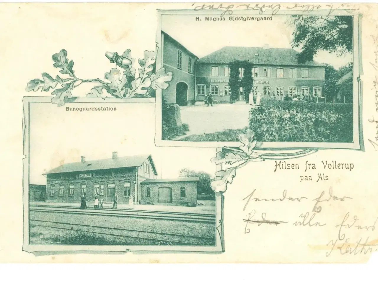 Billede 1 - Vollerup Station 1901