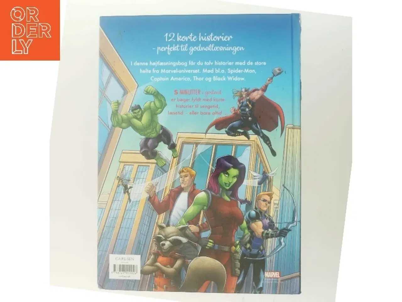 Billede 3 - 5 minutter i godnat : Marvel (Marvel) (Bog)