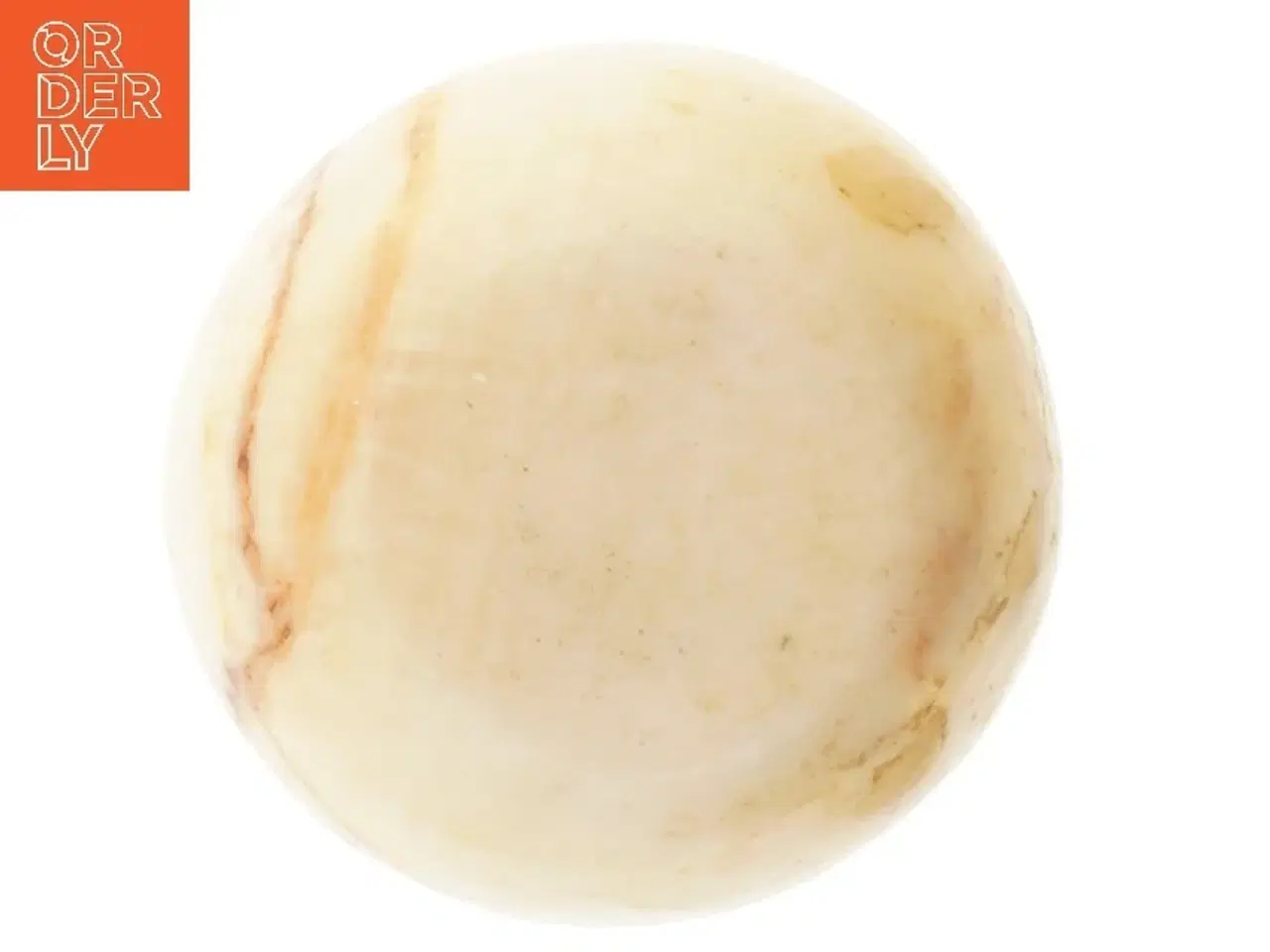 Billede 2 - Alabast Marmor vase (str. Ø 10,5 cm længde 13 cm)