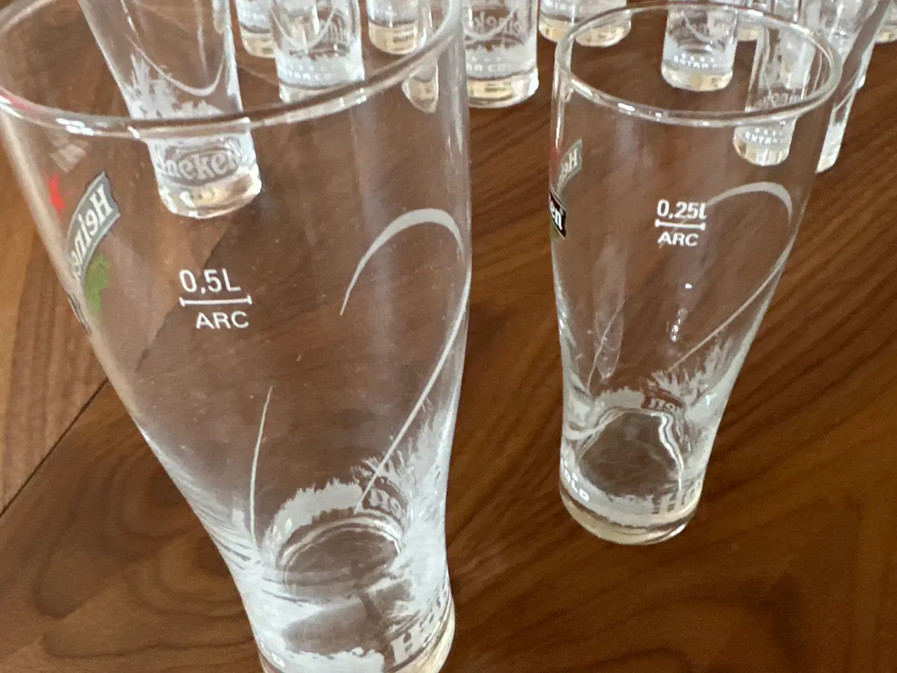 Billede 4 - Heineken ølglas - 2 str.