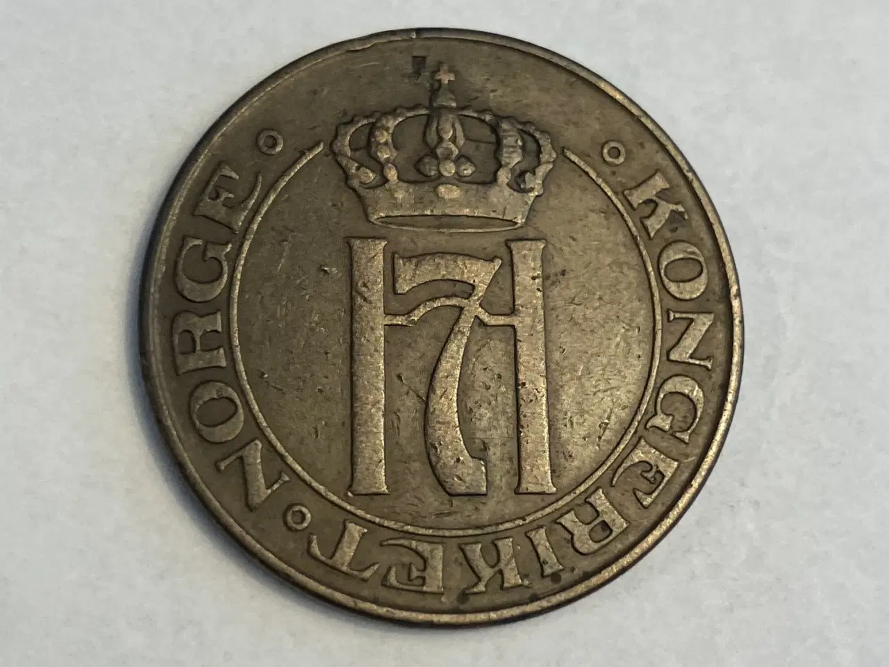 Billede 2 - 5 Øre 1916 Norge