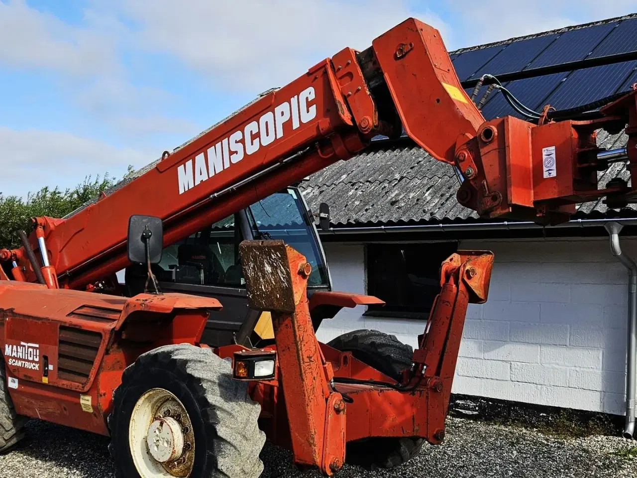 Billede 2 - Manitou MT 1232 ST / med 4 stk tilbehør / 8600 timer