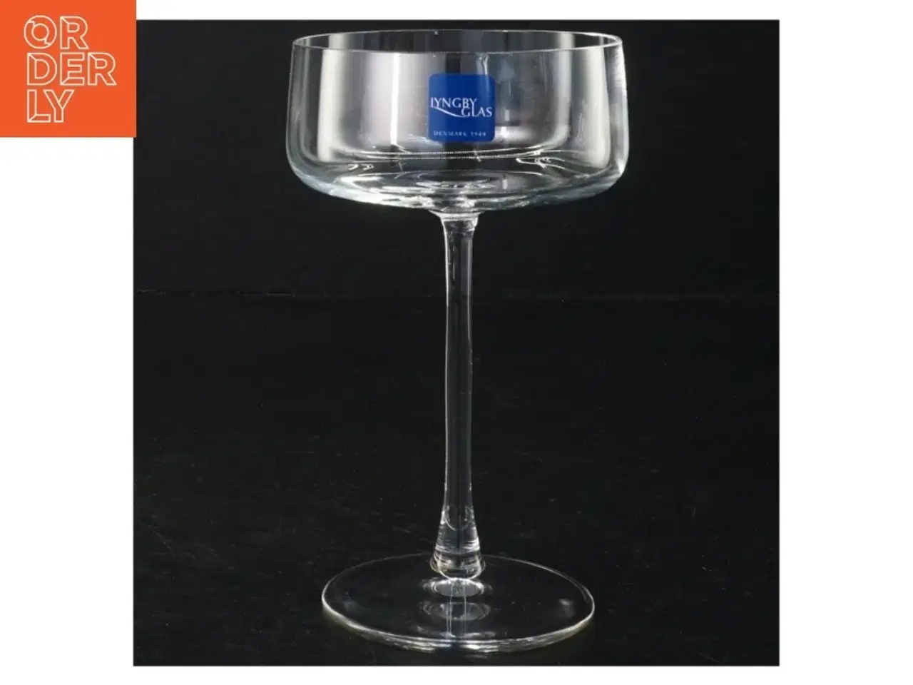 Billede 2 - Champagneskåle fra Lyngby glas (str. 16 x ø 9 cm)