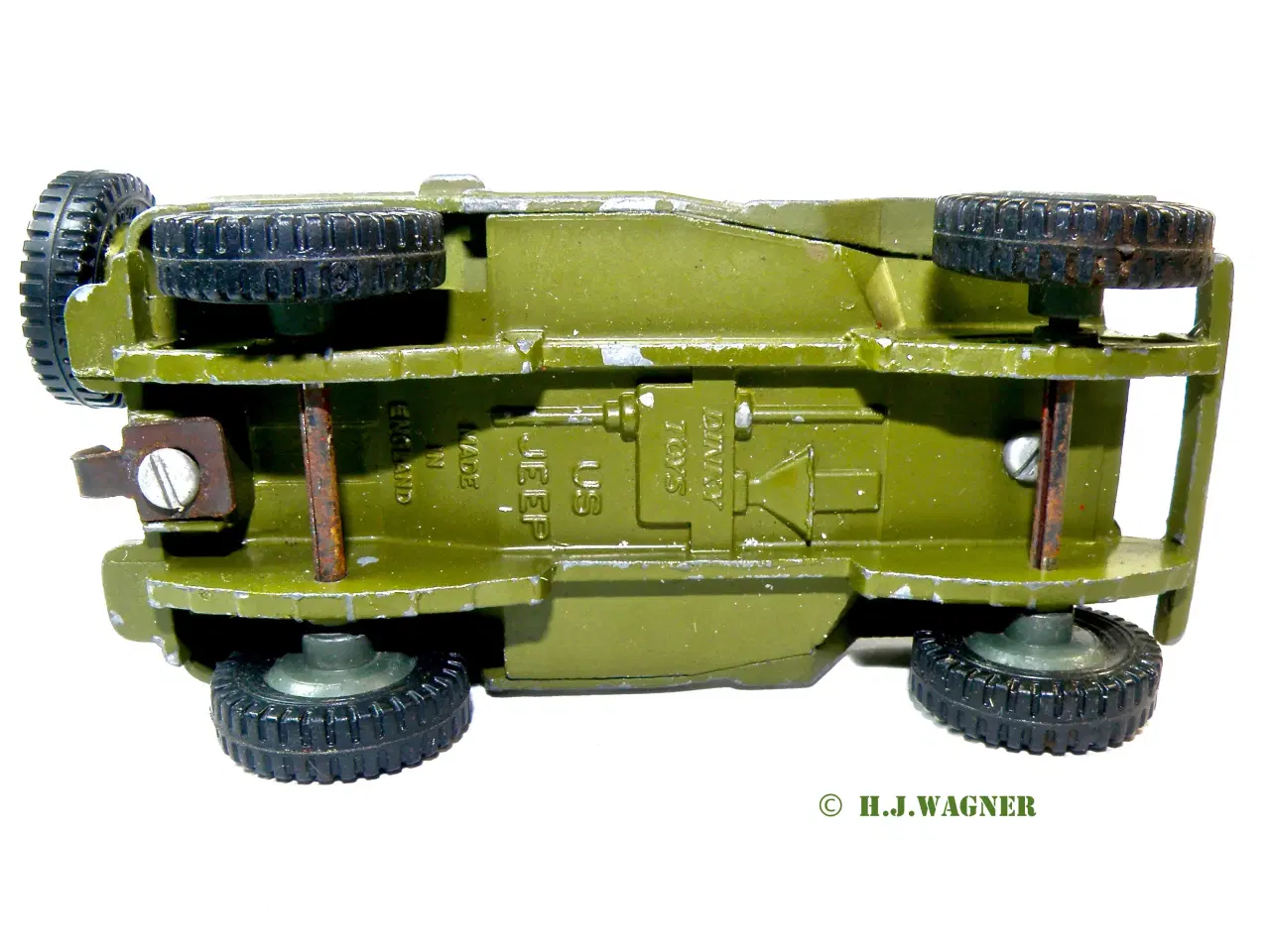 Billede 5 - DINKY TOYS - US-Jeep - No. 615 - skala 1:32