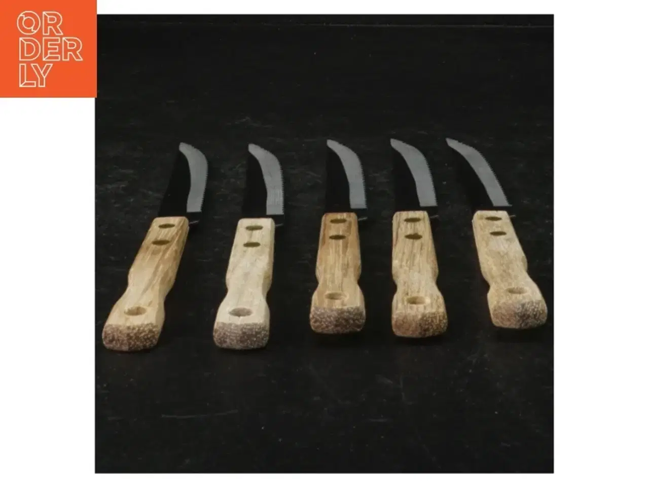 Billede 3 - Steakknive med træhåndtag