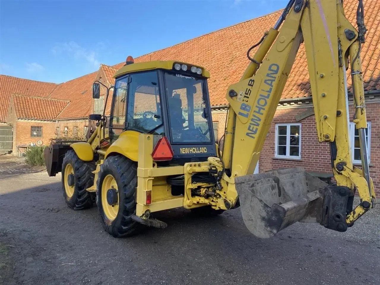 Billede 3 - New Holland LB 115 B Kun 5.100 timer. Kun 1 ejer(plantesavlsbrug på Lolland).