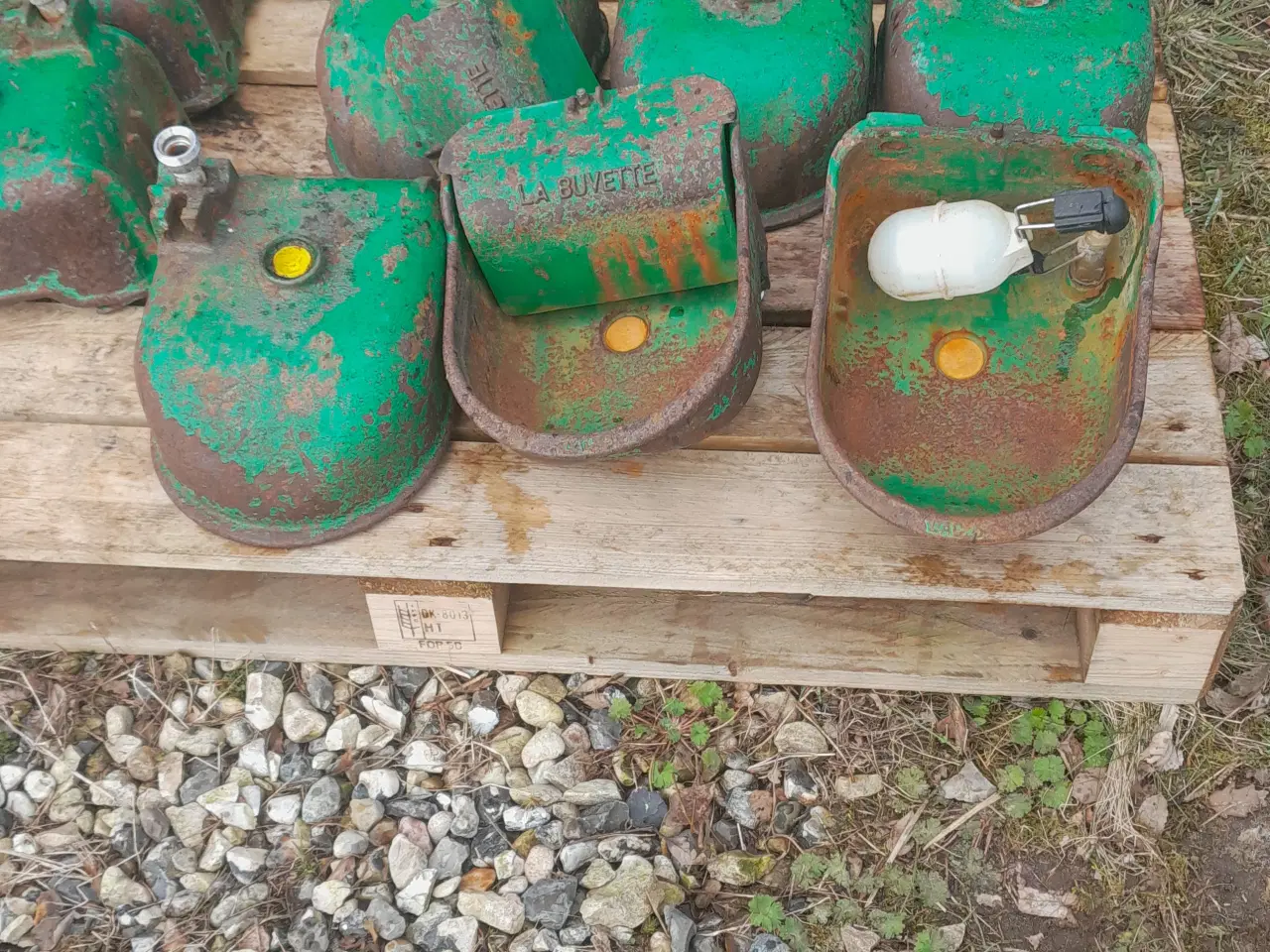 Billede 1 - drikkeskål i stål