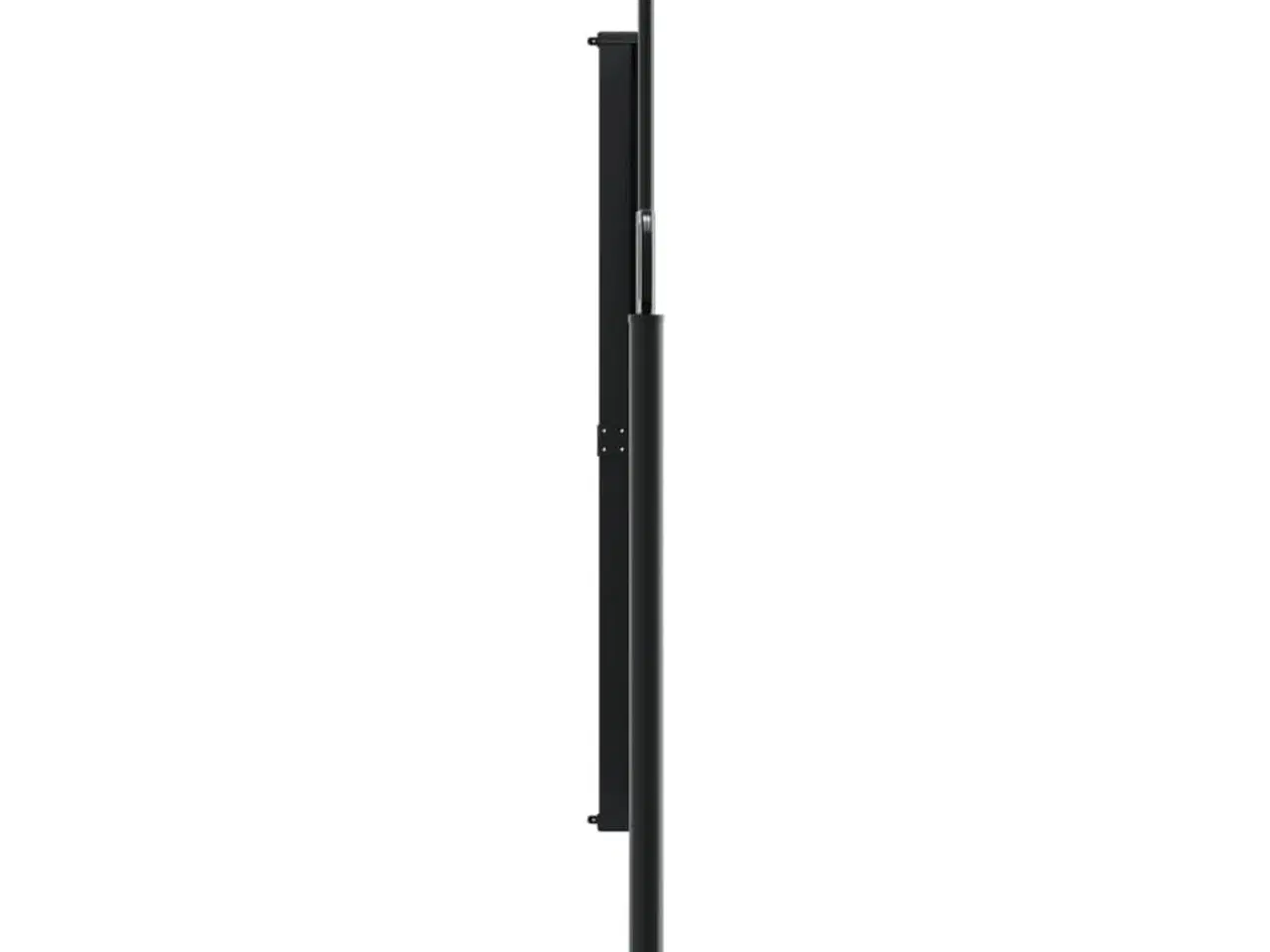 Billede 4 - Sidemarkise 160x500 cm sammenrullelig antracitgrå