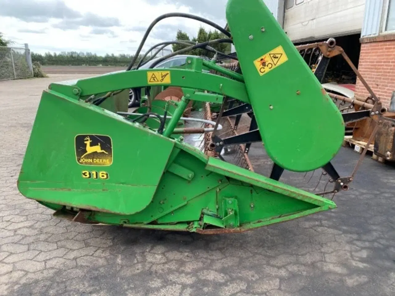 Billede 11 - John Deere 316 skærebord 16"