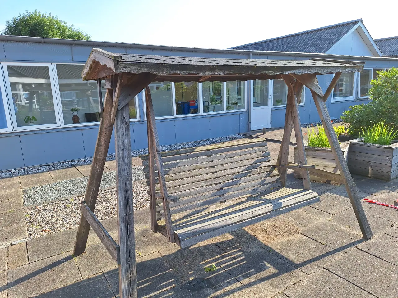 Billede 1 - Hængesofa i træ