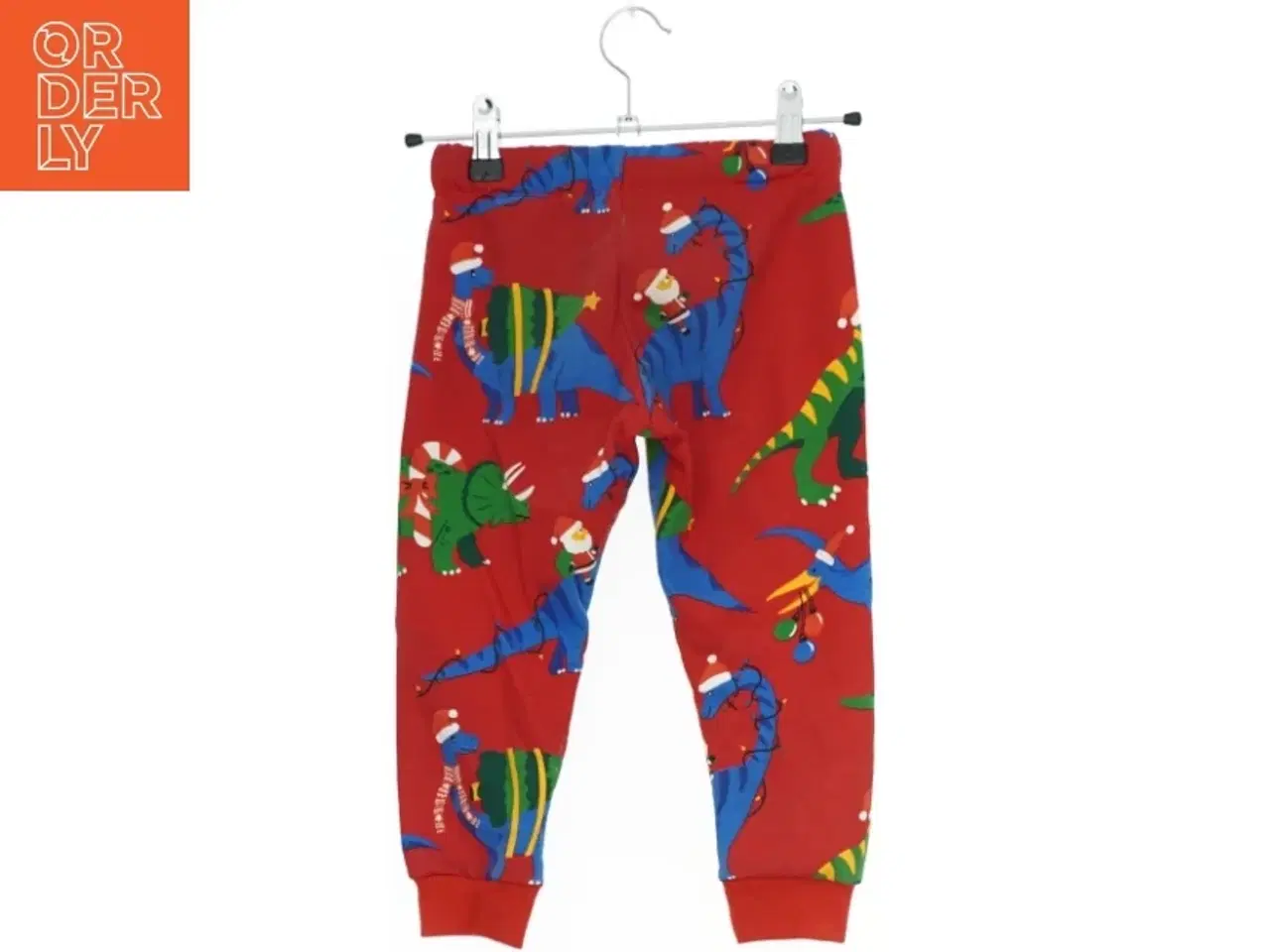 Billede 2 - Børnebukser med dinosaurusprint fra H&M (str. 98)