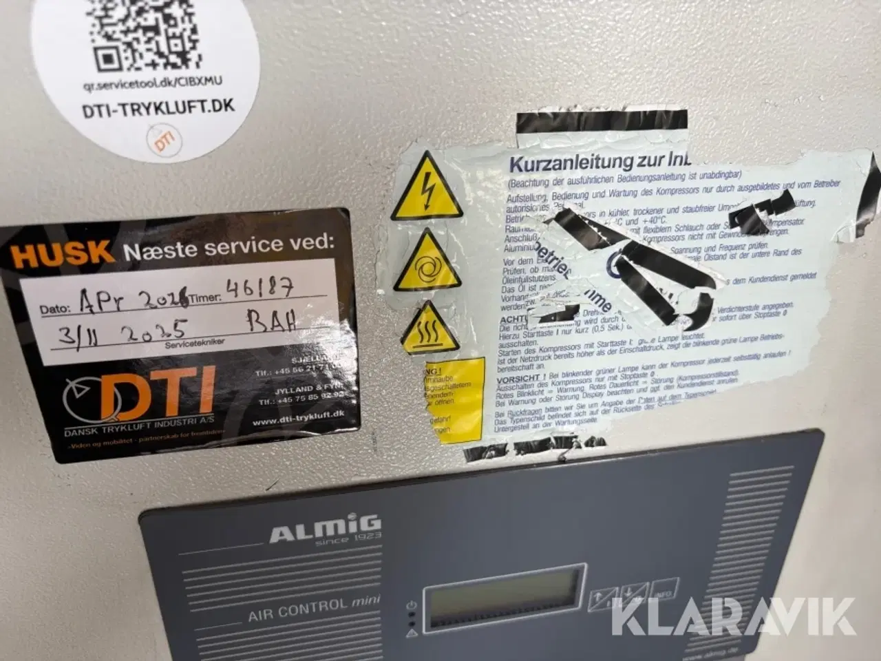 Billede 7 - Skruekompressor Almig Combi 22-8