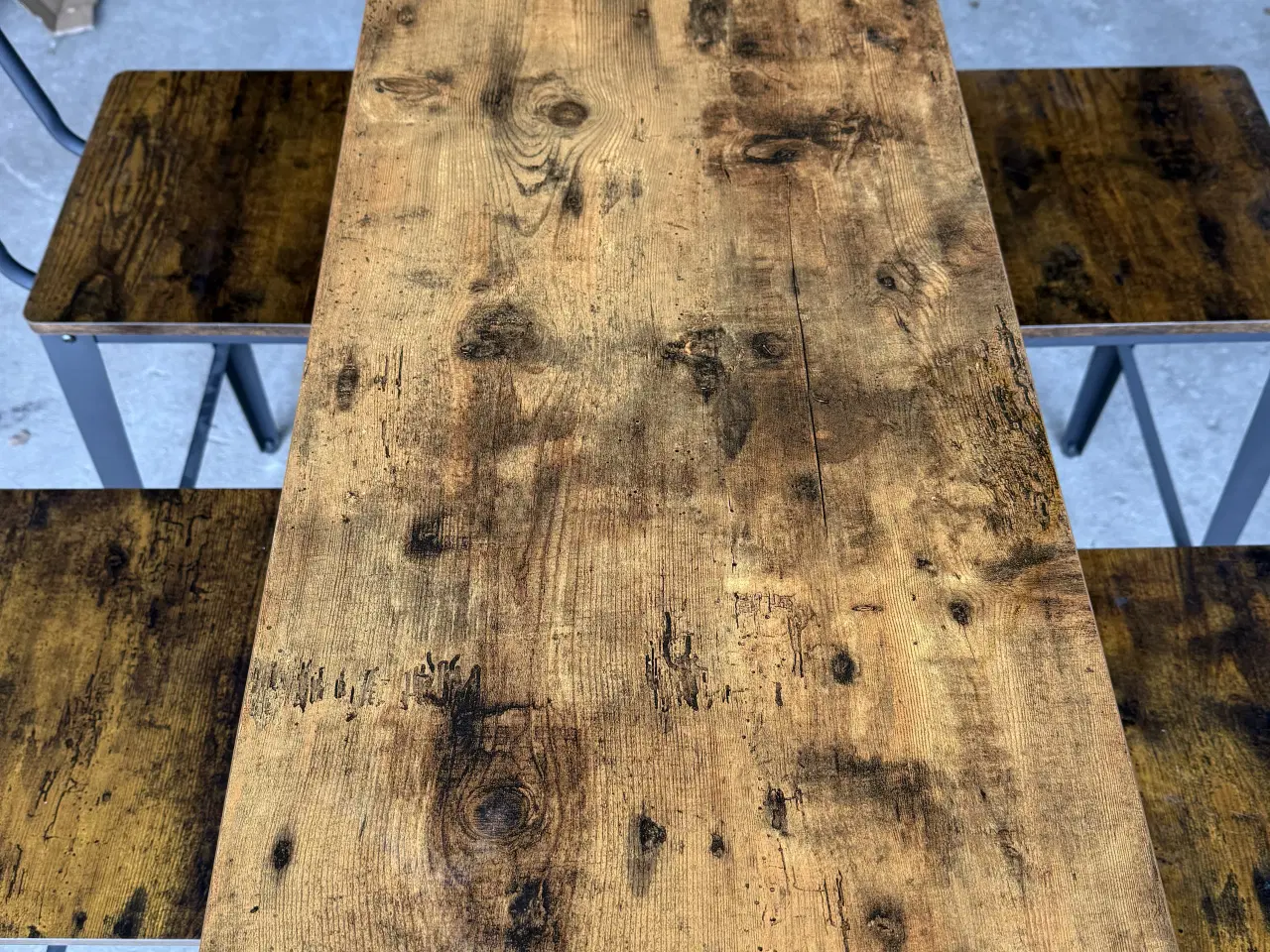 Billede 5 - 4 VASAGLE barstol & bord i industrielt design