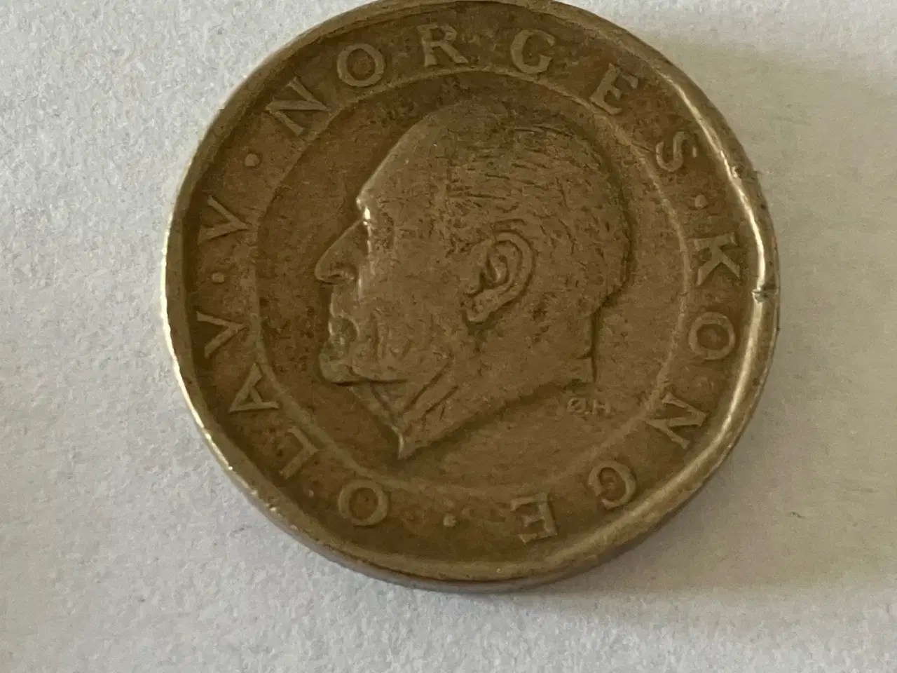 Billede 2 - 10 Kroner Norge 1986