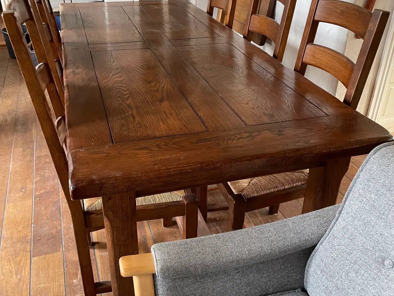 Billede 1 - Spisebord med 10 stole 