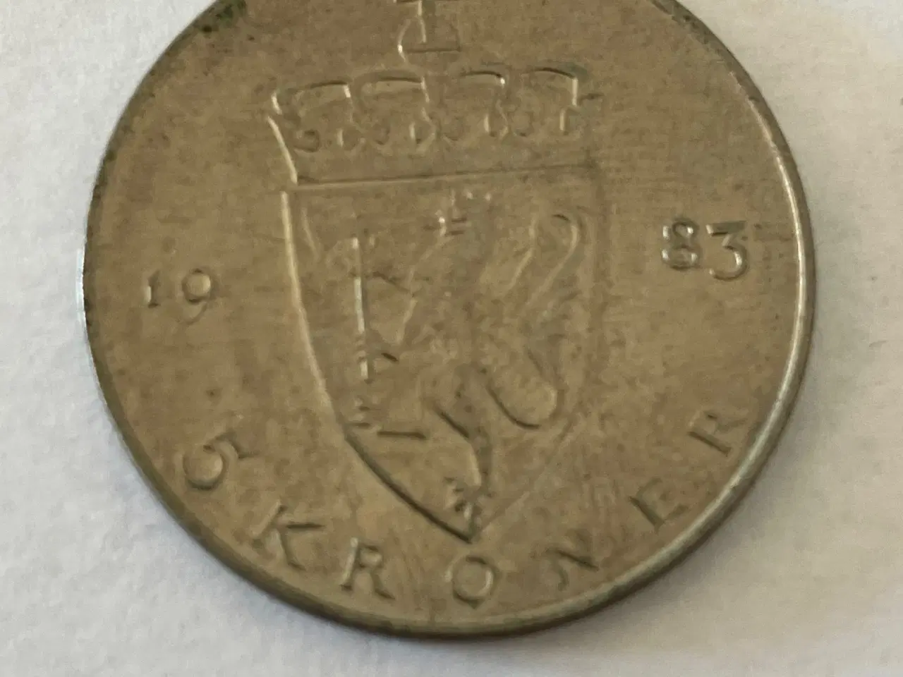 Billede 1 - 5 Kroner Norge 1983