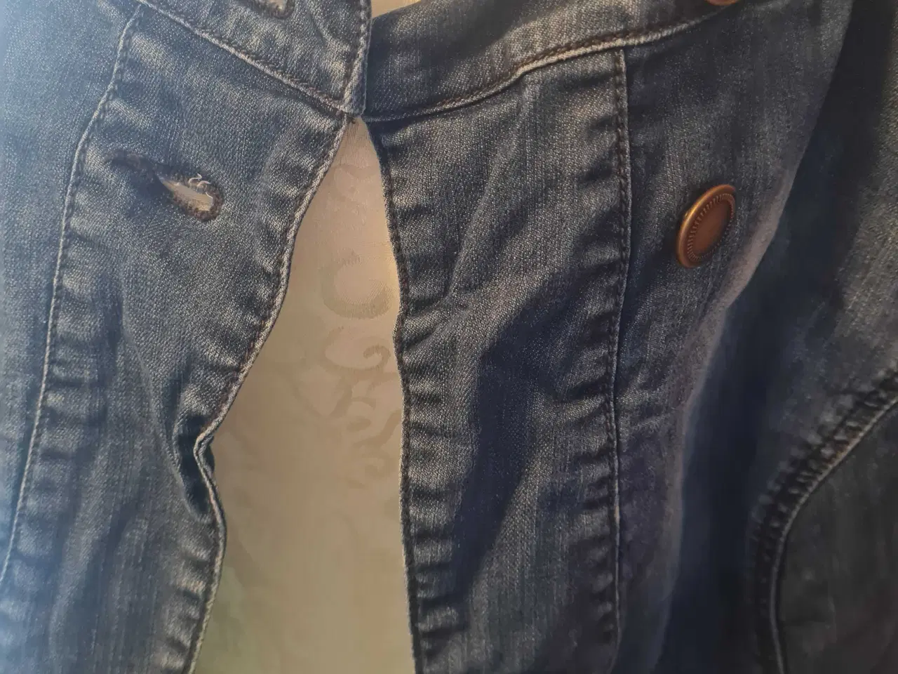 Billede 3 - Denim bolero/ kort jakke str 50