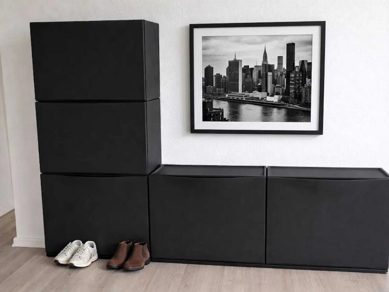 Billede 1 - Skoskab 5 stk....pris pr stk