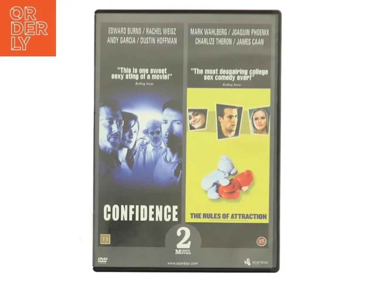 Billede 1 - Confidence / The Rules of Attraction med Edward Burns (DVD)