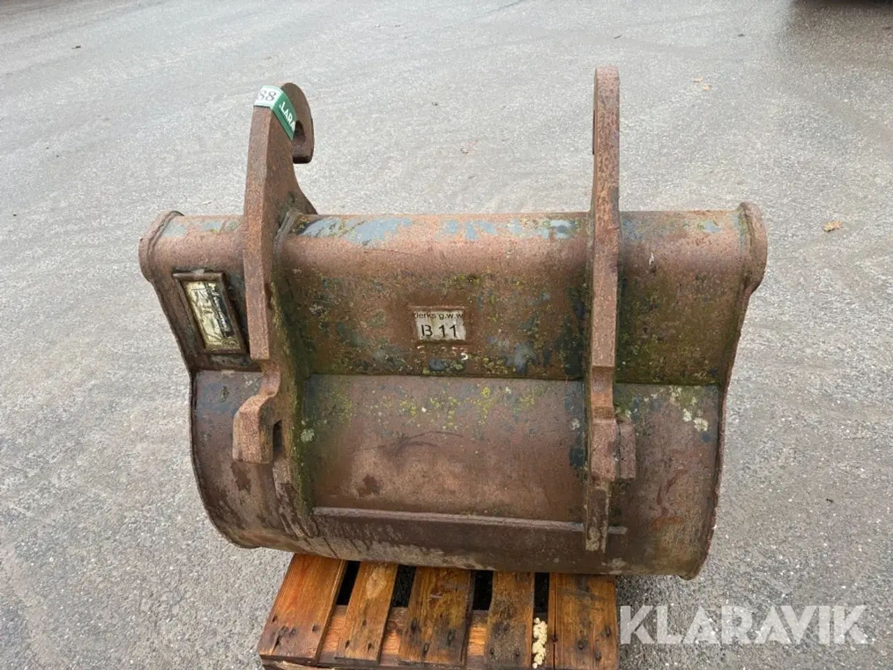 Billede 4 - Skovl til gravemaskine Verachtert 107 cm