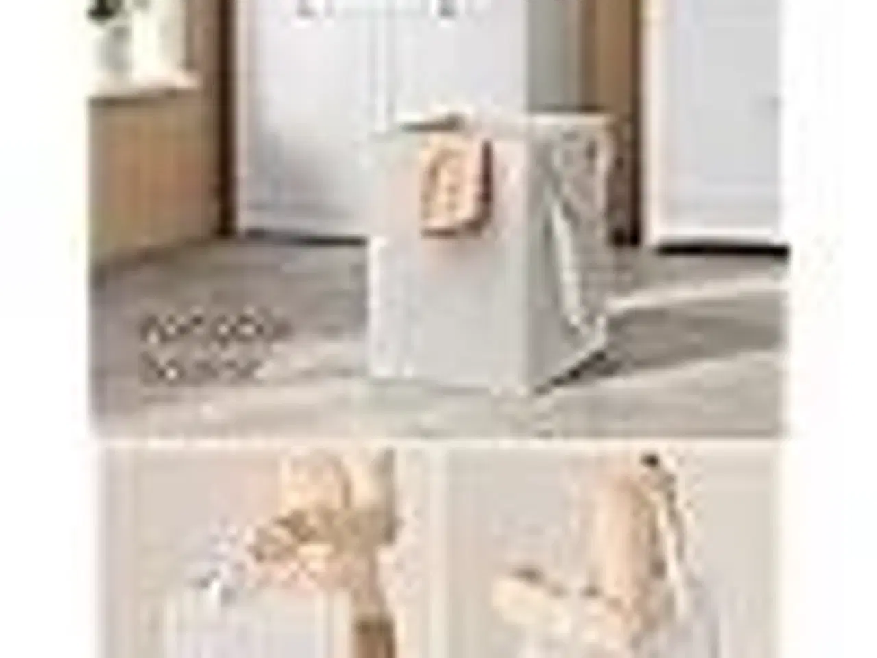 Billede 4 - Badeværelsesskab med vasketøjskurve 2 skuffer, 2 udtrækskurve, 40 × 78,9 × 80,2 cm, Cloud White