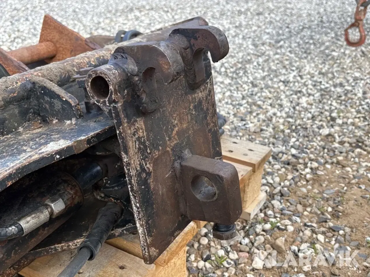 Billede 6 - Kipbar planerskovl og hydrauliskskifte