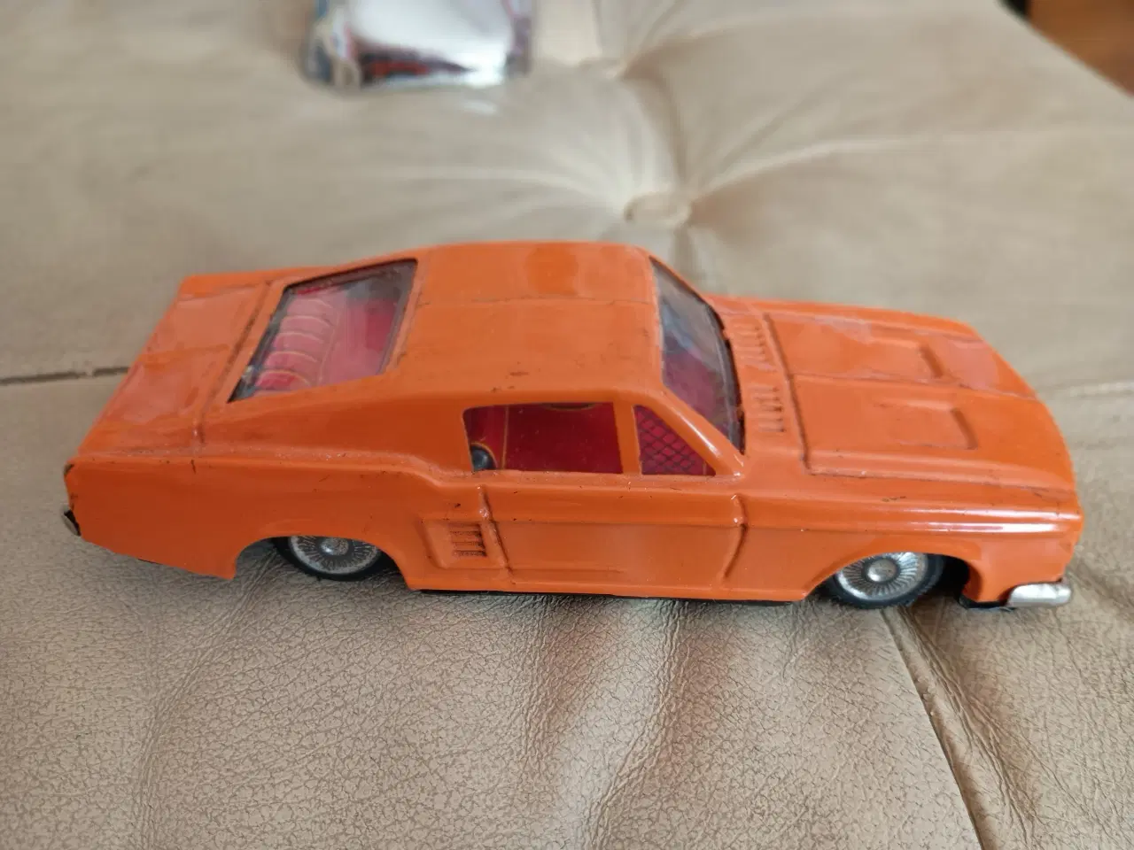 Billede 3 - Modelbil, Ford Mustang blikbil 