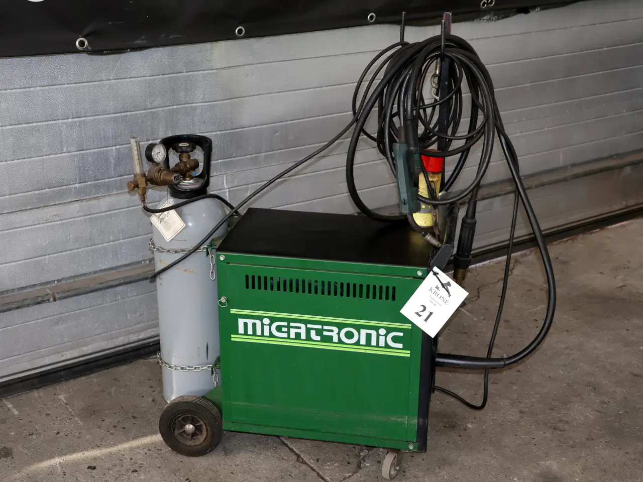 Billede 5 - Migatronic Automig 180XE Co2 svejser m/flaske