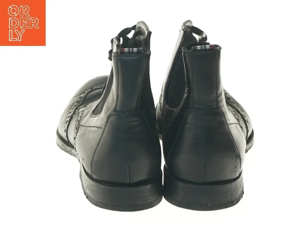 Billede 4 - Sort lloyd herrestøvle med brogue detaljer fra Lloyd (str. 42 )