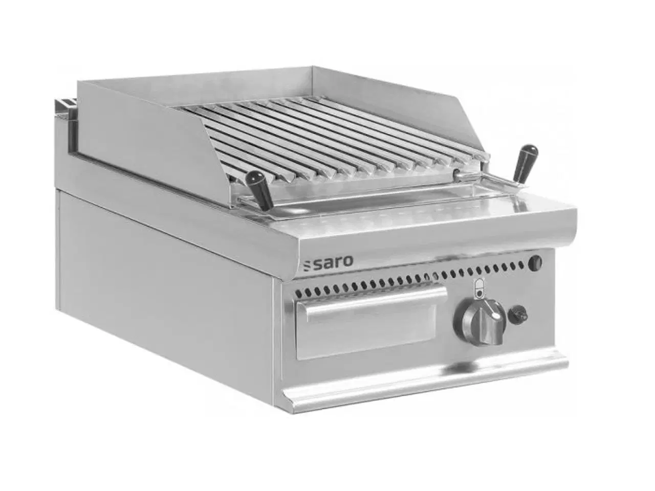 Billede 1 - Gas lavastensgrill – 400 x 700 x 270 mm